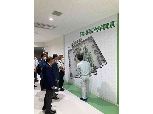 処理施設紹介風景